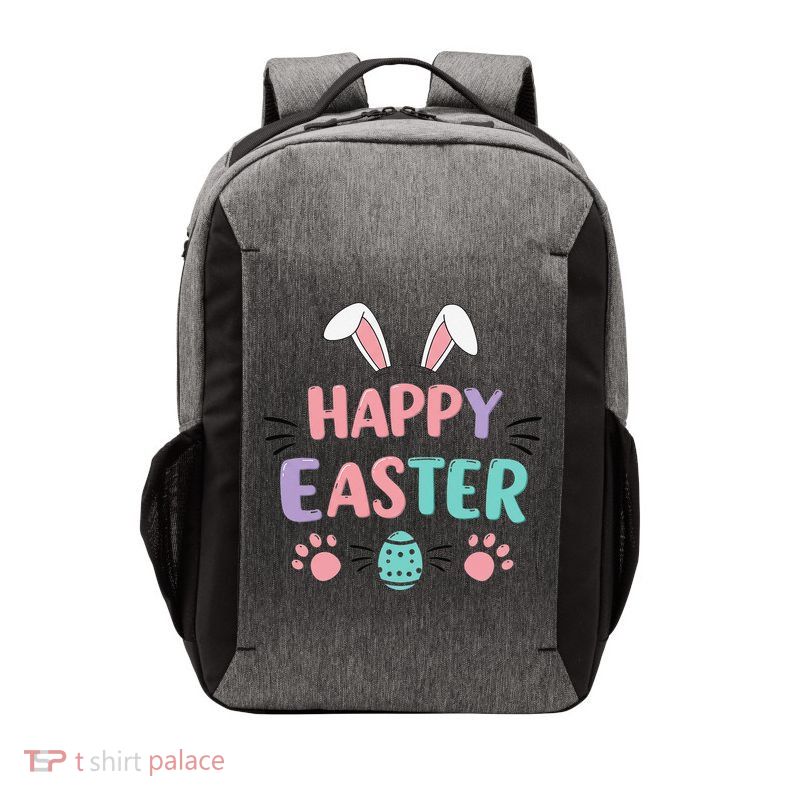 Funny Easter Bunny Happy Easter Cute Bunny Rabbit Vector Backpack