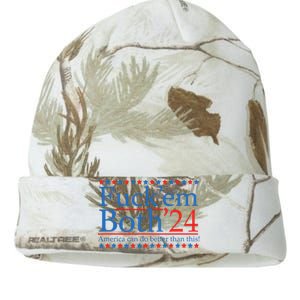 Fuck Em Both 24 America Can Do Better Than This! Kati Licensed 12" Camo Beanie