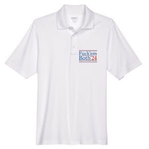 Fuck Em Both 24 America Can Do Better Than This! Men's Origin Performance Pique Polo