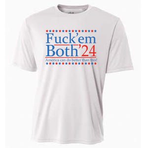 Fuck Em Both 24 America Can Do Better Than This! Cooling Performance Crew T-Shirt