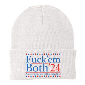 Fuck Em Both 24 America Can Do Better Than This! Knit Cap Winter Beanie