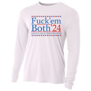 Fuck Em Both 24 America Can Do Better Than This! Cooling Performance Long Sleeve Crew