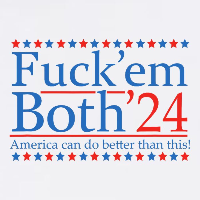 Fuck Em Both 24 America Can Do Better Than This! Youth Performance Sprint T-Shirt