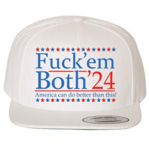 Fuck Em Both 24 America Can Do Better Than This! Wool Snapback Cap