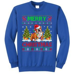 Funny English Bulldog Christmas Ugly Sweater Bulldog Xmas Gift Sweatshirt