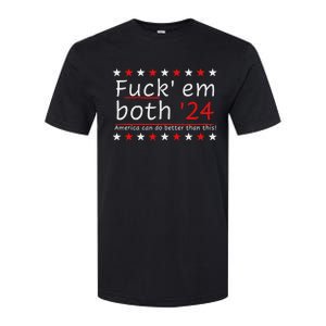 Fuck Em Both 24 America Improvement Softstyle CVC T-Shirt