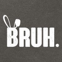 Funny Easter Bruh Bunny Rabbit Ears Cotton Canvas Backpack