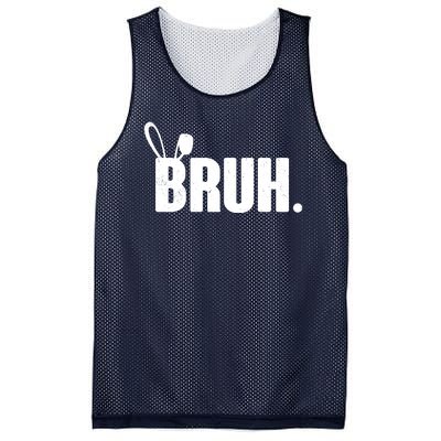 Funny Easter Bruh Bunny Rabbit Ears Mesh Reversible Basketball Jersey Tank