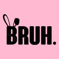 Funny Easter Bruh Bunny Rabbit Ears Hoodie