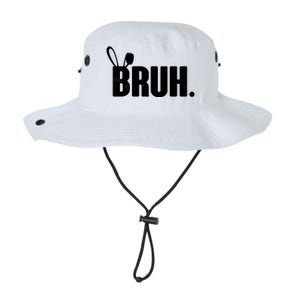 Funny Easter Bruh Bunny Rabbit Ears Legacy Cool Fit Booney Bucket Hat