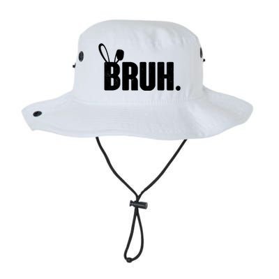 Funny Easter Bruh Bunny Rabbit Ears Legacy Cool Fit Booney Bucket Hat