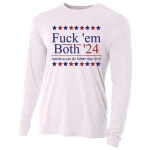 Fuck Em Both 2024 Election Voting Cooling Performance Long Sleeve Crew