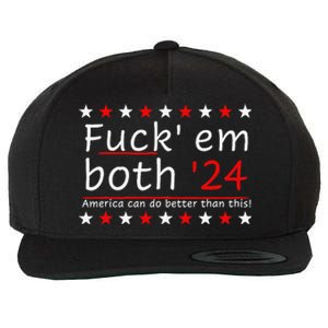 Fuck Em Both 24 America Can Do Better Than This Wool Snapback Cap