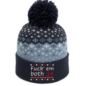 Fuck Em Both 24 America Can Do Better Than This The Baniff Cuffed Pom Beanie