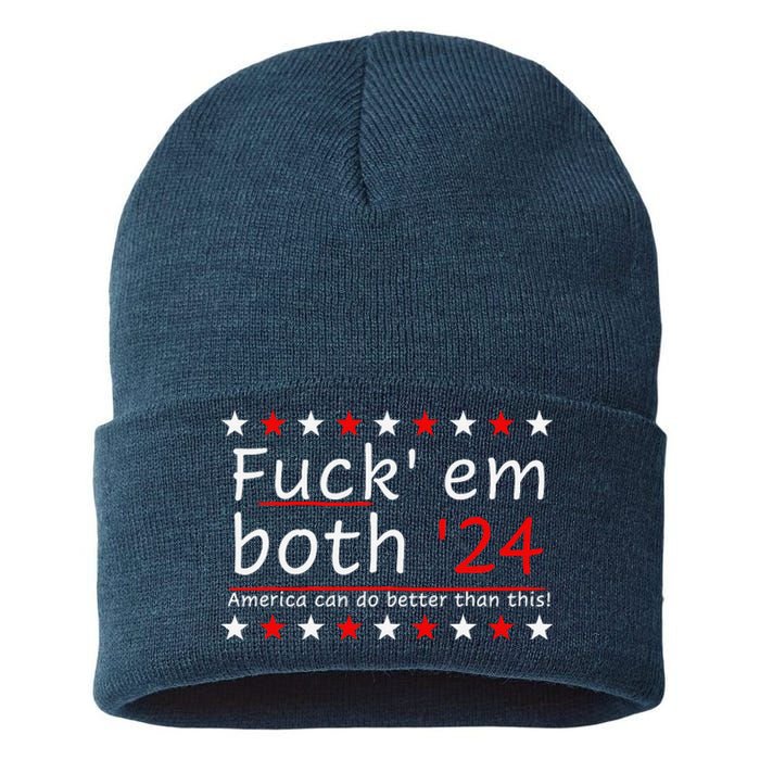 Fuck Em Both 24 America Can Do Better Than This Sustainable Knit Beanie