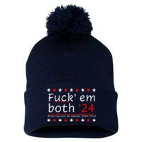 Fuck Em Both 24 America Can Do Better Than This Pom Pom 12in Knit Beanie