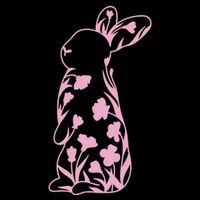 Floral Easter Bunny City Backpack