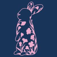 Floral Easter Bunny Cool Comfort Performance Bucket Hat