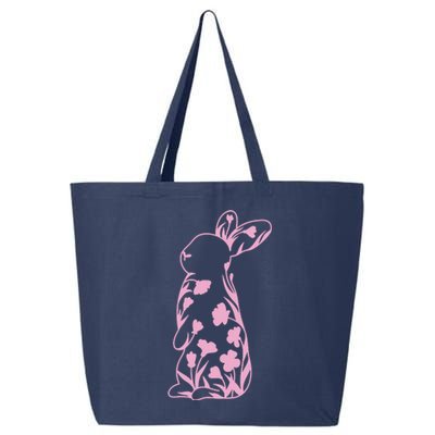 Floral Easter Bunny 25L Jumbo Tote