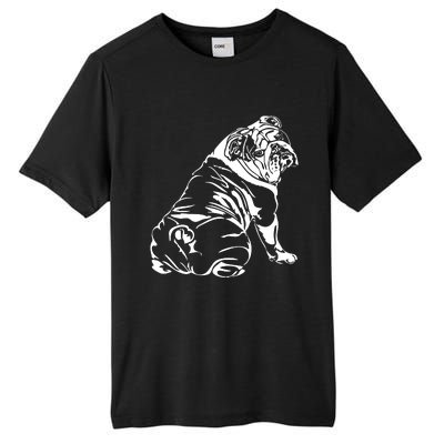 Funny English Bulldog Dog Hund Tee Gift Tall Fusion ChromaSoft Performance T-Shirt