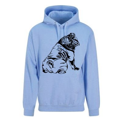 Funny English Bulldog Dog Hund Tee Gift Unisex Surf Hoodie