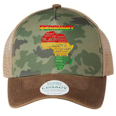 February Africa Black History Month Legacy Tie Dye Trucker Hat