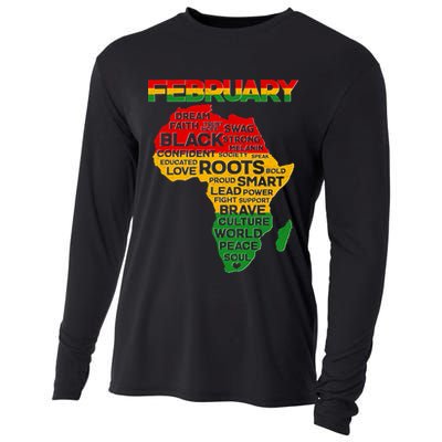 February Africa Black History Month Cooling Performance Long Sleeve Crew