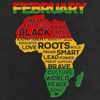 February Africa Black History Month Hat