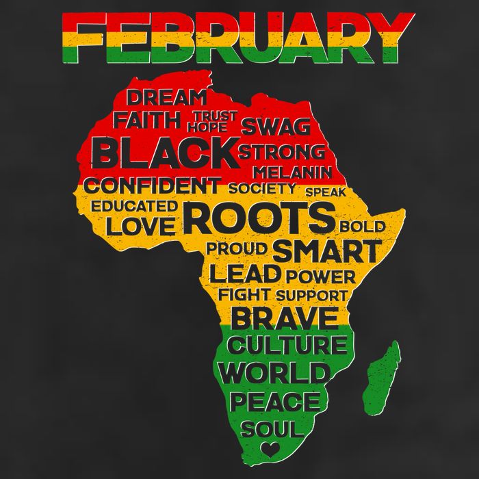 February Africa Black History Month Hat