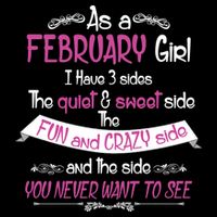 February Girl Sweet But Crazy Funny Birthday Cooling Performance Crew T-Shirt