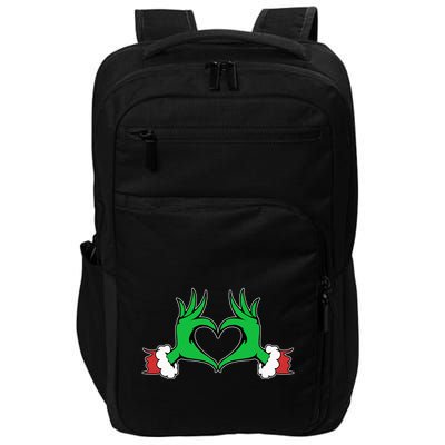 Funny Elf Christmas Impact Tech Backpack