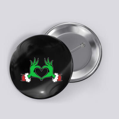 Funny Elf Christmas Button