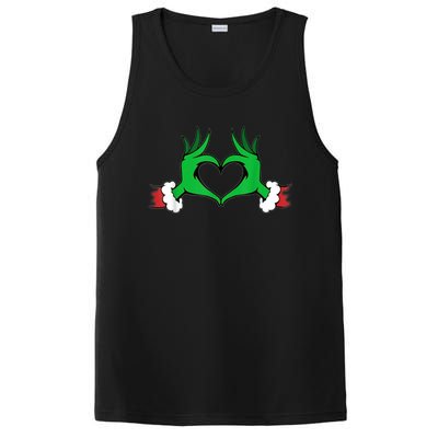 Funny Elf Christmas PosiCharge Competitor Tank