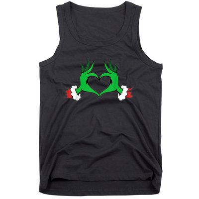 Funny Elf Christmas Tank Top