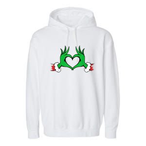 Funny Elf Christmas Garment-Dyed Fleece Hoodie