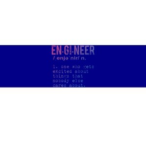 Funny Engineering Cute Gift Engineer Definition Funny Gift Bumper Sticker