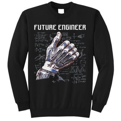 Future Engineer Costume Robot Robotics  Sweatshirt