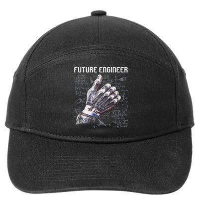 Future Engineer Costume Robot Robotics  7-Panel Snapback Hat