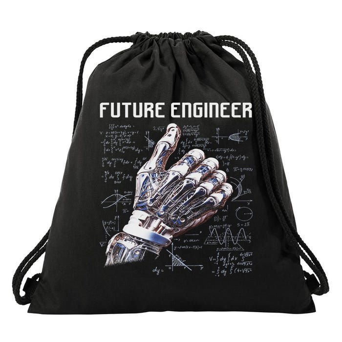 Future Engineer Costume Robot Robotics  Drawstring Bag