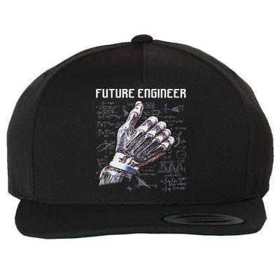 Future Engineer Costume Robot Robotics  Wool Snapback Cap