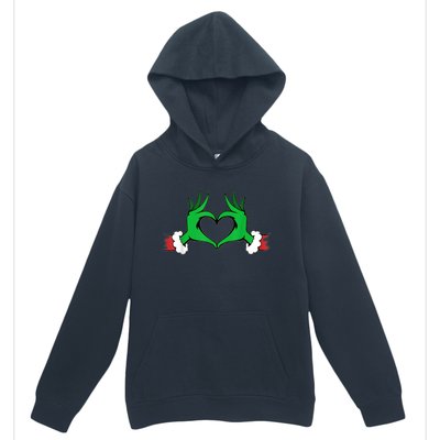 Funny Elf Christmas Urban Pullover Hoodie