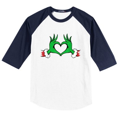 Funny Elf Christmas Baseball Sleeve Shirt