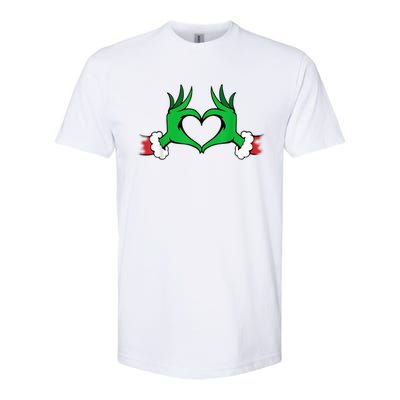 Funny Elf Christmas Softstyle® CVC T-Shirt