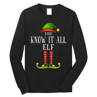 Festive Elf Christmas Family Pajama Set Long Sleeve Shirt