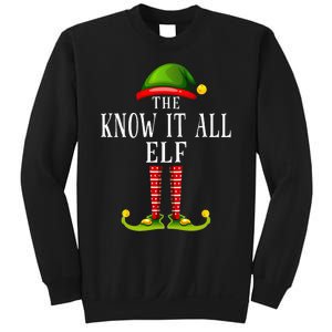 Festive Elf Christmas Family Pajama Set Sweatshirt