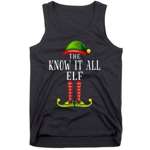 Festive Elf Christmas Family Pajama Set Tank Top