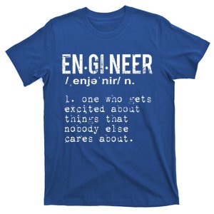 Funny Engineering Cute Gift Engineer Definition Funny Gift T-Shirt