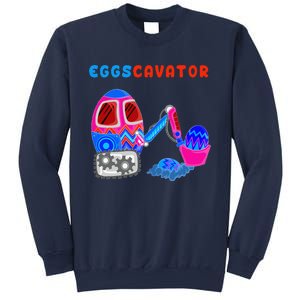 Funny Eggscavator Cute Excavator Easter Lovers Gift Sweatshirt