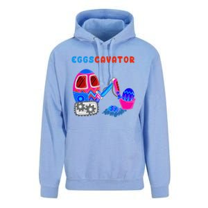 Funny Eggscavator Cute Excavator Easter Lovers Gift Unisex Surf Hoodie