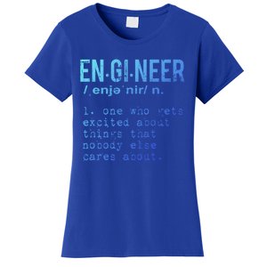 Funny Engineering Cute Gift Engineer Definition Funny Gift Women's T-Shirt